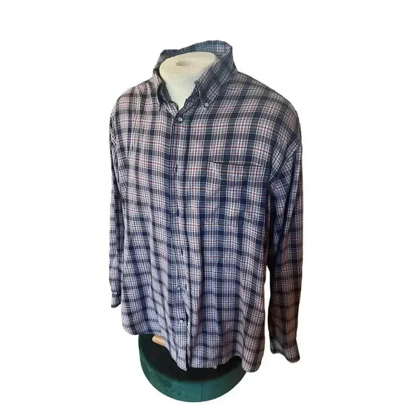 CONCENSUS SPORTSWEAR wrinkle stain resistant long sleeve shirt mens size XL - Picture 3 of 6